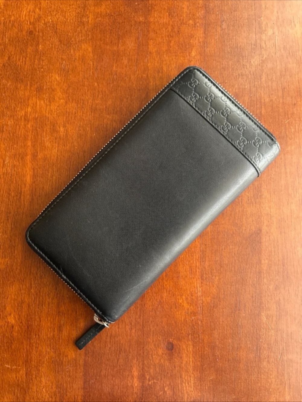 Gucci leather zip-around long wallet - Picture 2 of 13